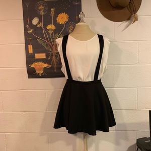 Forever21 Black Skater Skirt